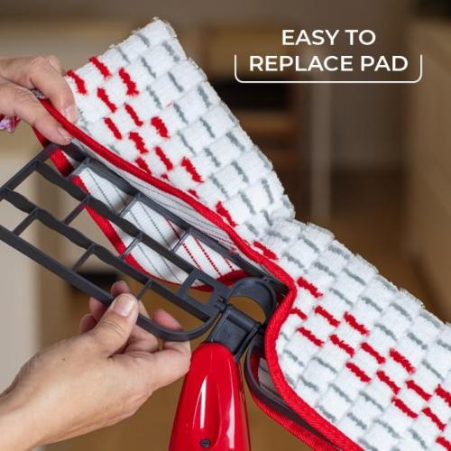 O-Cedar ProMist MAX Microfiber Spray Mop Removes 99% of Bacteria with just Water, Features 1 Extra Refill