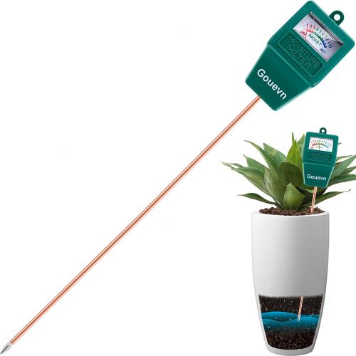 Long Probe Soil Moisture Meter for Plants, Plant Moisture Meter for House Plants, Plant Water Meter for Indoor & Outdoor Large Potted Plants, Hygrometer Gardening Gifts - No Battery Needed