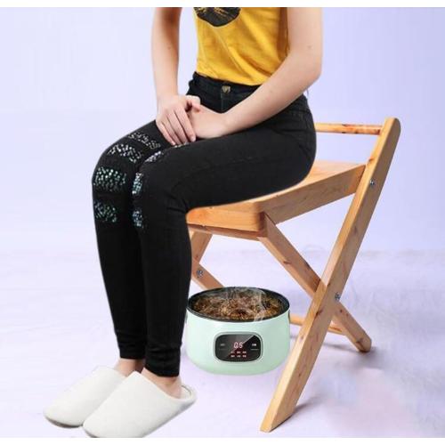 Wooden Steam Seat with Four Legs,Foldable Yoni Steamer Chair,Yoni Seat Kit,Anti-Skid Shower Stool,V Steam Seat Kit for Women V Cleaning and Tightening,Postpartum Care 15.7 H(No Steamer)