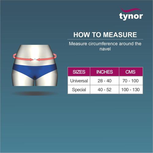 TYNOR Spl 40-52 Lumbar Decompression Back Brace, Lumbosacral Belt with Semi Rigid Back Panel and Dual Pulley Lace pull System for Sciatica, Spinal Stenosis, Herniated Disc, Back pain (Universal-Grey)