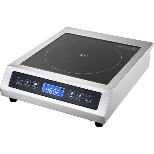 Commercial Induction Cooktop, Portable Electric Countertop Burner with Sensor Touch and LCD Screen(1800W/120V),Commercial Grade Induction cooker for Hotel Restaurant School