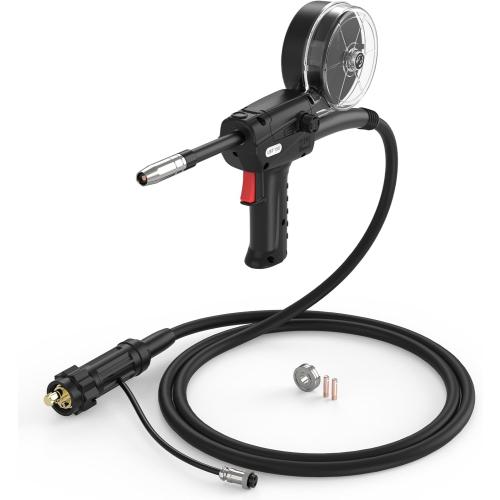 TOOLIOM Spool Gun 150A Aluminum MIG Welding Euro Connection for TOOLIOM TL-200M&TL-250M