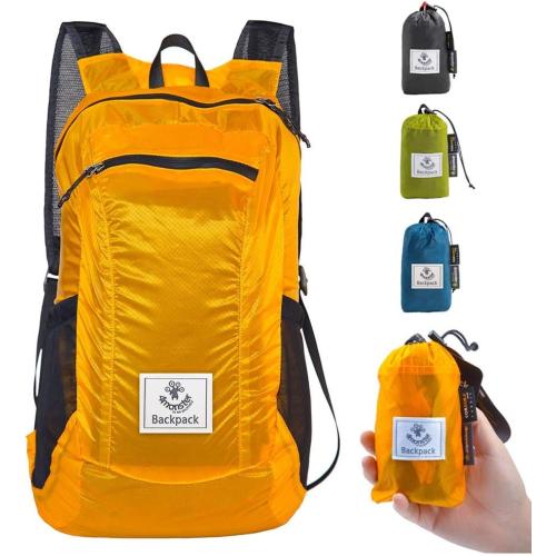 4Monster Hiking Daypack,Water Resistant Lightweight Packable Backpack for Travel Camping Outdoor