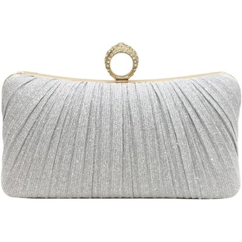 Evening Clutch Evening Clutch Bag Ladies Banquet Bag Single Shoulder Crossbody for Wedding, Party, Prom