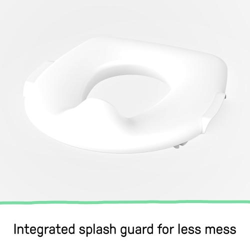 Summer Infant by Ingenuity My Size Potty Pro in White, Toddler Potty Training Toilet, Lifelike Flushing Sound, for Ages 18 Months , Up to 50 Pounds