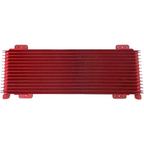 Low Pressure Drop Trans Cooler 40K Transmission Oil Cooler Kit 47391 Compatible with Heavy Duty 40,000 GVW Max including Mounting Hardware, Towing Applications and Advanced Cooling Protection LPD47391