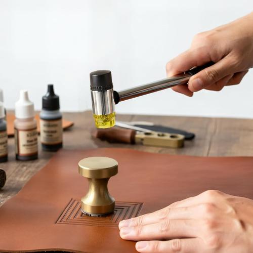 Rubber Hammer Small Plastic Mallet: Jewelry hammer Small rubber mallet Plastic hammers Soft hammers for use with jewelry, handicrafts, furniture assembly, etc.(25MM)