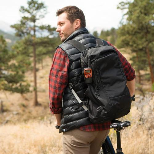 Midland- T51VP3 X-TALKER Spotting and Recovery Walkie-Talkie Long Range - FRS Two Way Radio for kids Caravanning with NOAA Weather Scan   Alert, 38 Privacy Codes - Black/Orange - 2 Pack