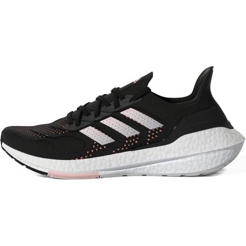 Size 11 color Black white pink adidas Women's Ultraboost 22 Running Shoe
