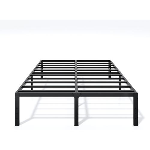Metal Bed Frame Full Size - 16 Inch Heavy-Duty Full Platform Bed Frame No Box Spring Needed, Easy Assembly, Noise-Free, Sturdy Mattress Foundation, Underbed Storage Space