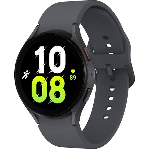 SAMSUNG Galaxy Watch 5 40mm Bluetooth Smartwatch w/Body, Health, Fitness and Sleep Tracker, Improved Battery, Sapphire Crystal Glass, Enhanced GPS Tracking, US Version, Gray