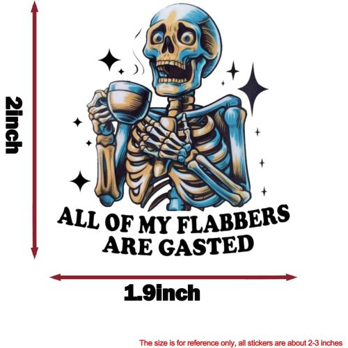 200 Pcs Holographic Funny Meme Stickers for Adults, Waterproof Vinyl Sarcastic Animal Decals with Raccoon, Frog, Possum & Skeleton Humor for Water Bottles, Laptop, Skateboard & Journal