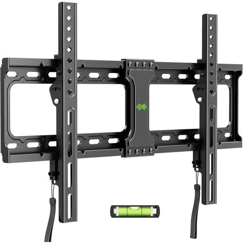 USX MOUNT TV Wall Mount,Low Profile TV Mount for Most 42-95 Inch Flat Screen Televisions,Max VESA 600x400mm Fixed Wall Mount Bracket Holds up to 132 lbs,Fits 16/18/24 Studs
