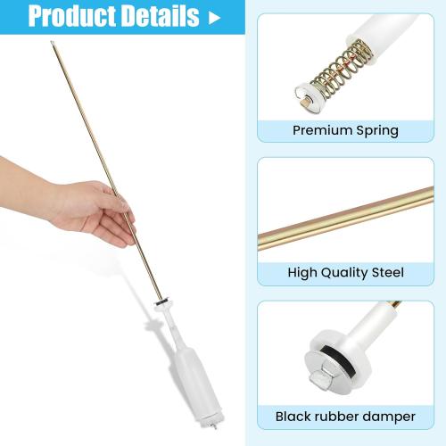 26inch AJK72909307 4902EA1002E Washer Suspension Rods Compatible with Kenmore 796.31512210 796.31512211/ LG WT4970CW WT5070CW WT5170HV, Replaces PD00026805 TAW35618213 AP5736587 2758534 PS8737438