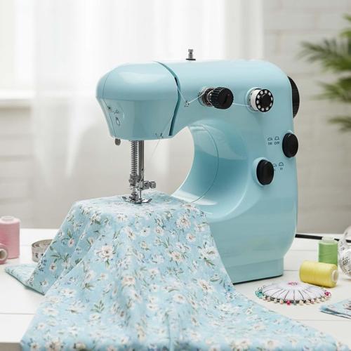 Sewing Machine Kits for Home & School | Beginner-Friendly 2-Speed Mini Machine for DIY Crafts, Household Repairs & Fun Skill-Building with Kids & Adults 301FRJ