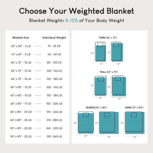 Cottonblue Sherpa Fleece Weighted Blanket 12lbs, Sherpa Flannel Cozy Plush Bed Blanket, Fuzzy Bedding Blankets Throw, Minky Soft Blanket for Sofa Bed, 48 x 72 inches,Grey