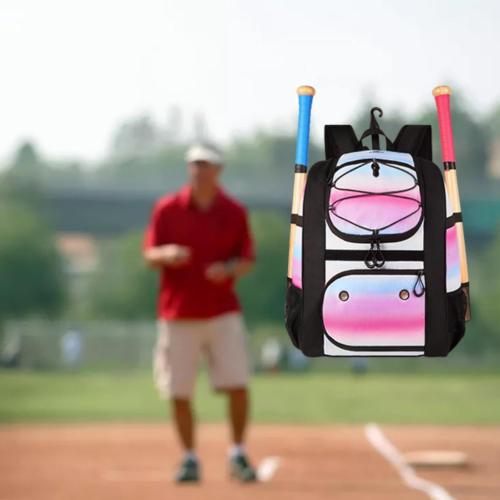 MATEIN Softball Bag, Lightweight Baseball Backpack with Shoe Compartment, Baseball Bag with Fence Hook for TBall Bat & Equipment, Softball Gifts Catchers Backpack for Women Fit Batting Glove, Helmet