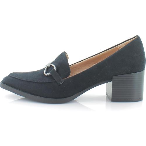 Lifestride Women's Devyn 2 Block Heel Loafer (Women's 10W)