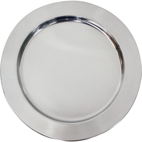 13 Stainless Steel Handmade Charger Plates, Silver Charger Plates, Metal Silver Chargers for Dinner Plates, Plate Chargers Set of 6