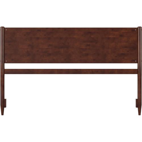 AFI, Pasadena Modern King Wood Panel Headboard, Walnut