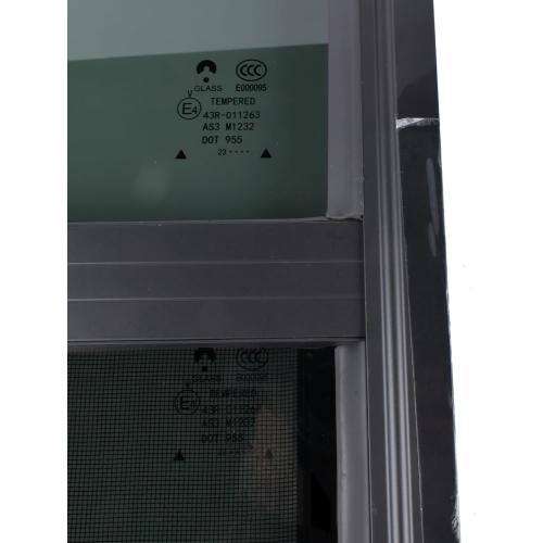 12 W x 22 H Vertical Slider RV Window Cargo Trailer with Trim Rings & Screws for Teardrop, Cargo, Horse Trailer, Marine Camper Window Replacement