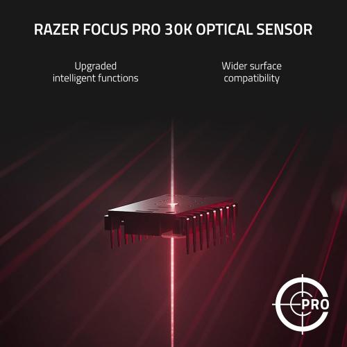 Razer Naga V2 HyperSpeed Wireless MMO Gaming Mouse: 19 Programmable Buttons - HyperScroll Technology - Focus Pro 30K Optical Sensor - Mechanical Mouse Switches Gen-2 - Up to 400 Hr Battery Life