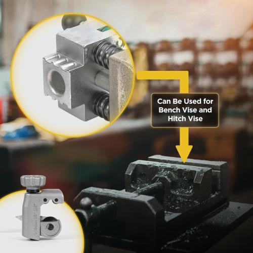 Professional Brake Line Flaring Tool Kit 45 Degree Flare, Single Flare, Bubble Flare, Double Flare for 3/16, 1/4, 5/16, 3/8, Brake Repair Brake Flaring Tools Brake Line and Tubing Flaring Tool