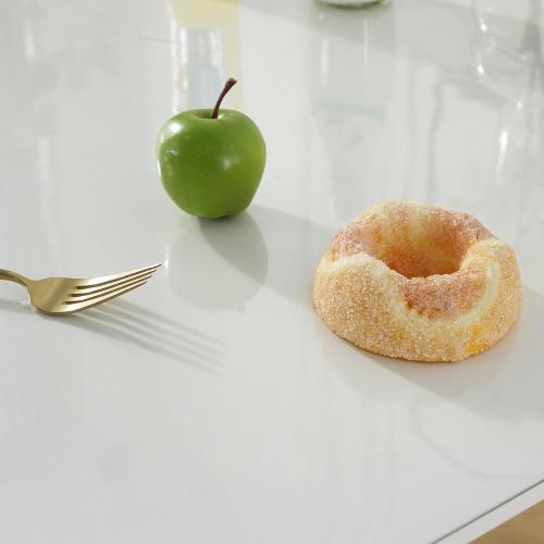 LovePads 1.5mm Thick 23 x 47 Inch Clear Table Cover Protector, Clear Table Protector, Plastic Table Cover, Table Pad for Dining Room Table, Clear Desk Mat Desk Protector for Writing Desk, Coffee Table