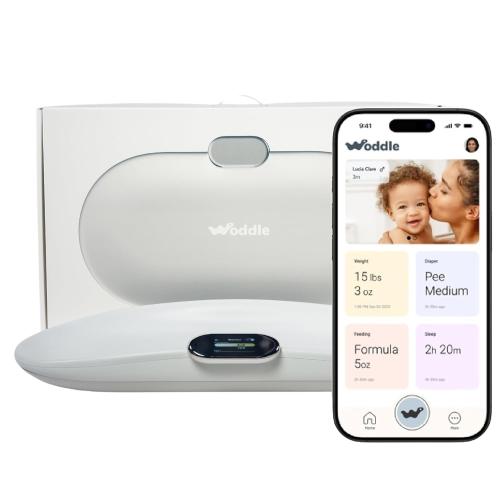 Baby Changing Pad, Baby Scale, 6 in 1 Waterproof Pad, Easy-to-Clean Changing pad, Wipeable Changing Pad with Safety Belt, Non-Slip Pad for Dresser, Easy to Clean