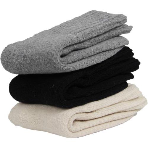 BomKinta Boot Socks for Women Winter Solid Thick Warm Socks Cozy Crew Socks Christmas Gift