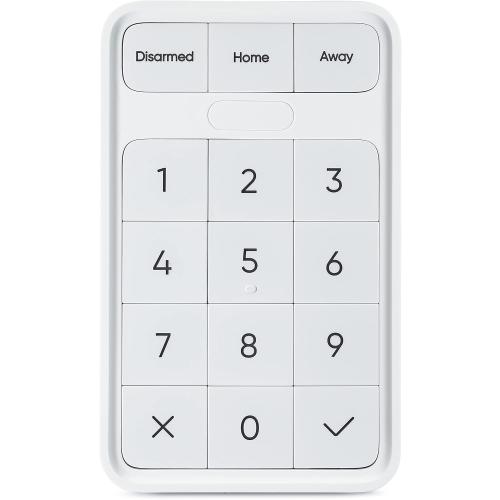 Wyze Home Security System Wireless Keypad,White
