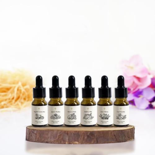 Essential Oils Top 6 Premium Hotel Blend for Oil Diffusers for Home Hotel Collection Diffuser Oil for Water Based Essential Oil Diffuser,Scent Diffuser,Aromatherapy diffuser, Home Essentials, Gift Set