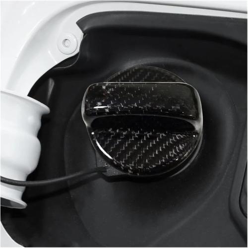 Racing Carbon Fiber Style Gazoo Gas Fuel Cap Cover Compatible For Toyota GR Gazoo Racing/Supra/Corolla Parts Sport 86 Yaris Grmn