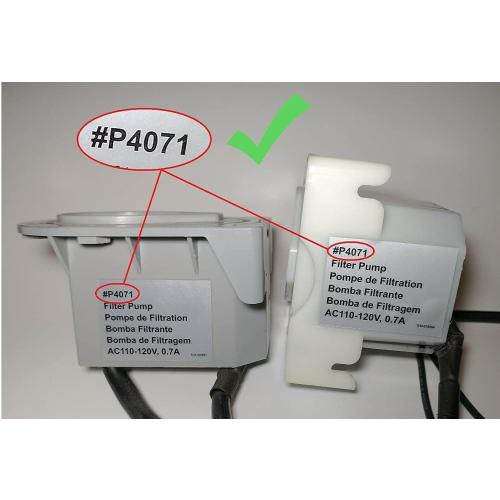 Replaces Coleman Lay-Z-Spa Pump Repair Kit P4071 | Hot Tub Pump Repair, E02 Code Fix, Includes Impeller & Shafts, Fits 58113