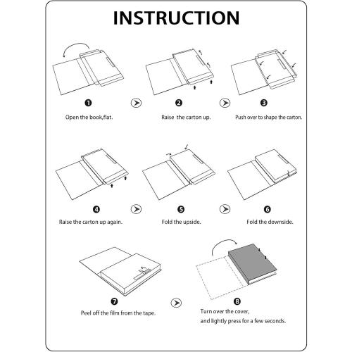 EFH 6 Pcs Faux Fashion Books for Home Decoration - Modern Aesthetic Living Room, Entryway, Coffee Table, and Shelf Decor (No.3 Set)