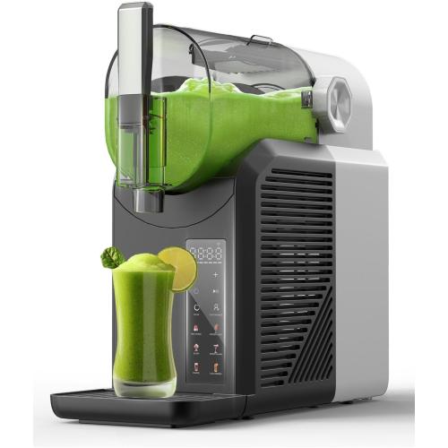 Slushie Machine for Home: 15-60 Minutes Frozen Drink Maker with 7 Preset Programs, 4-Hour Freshness, Auto-Clean, Make Slush, Milkshakes, Margaritas, Frappés and More, No Ice Needed