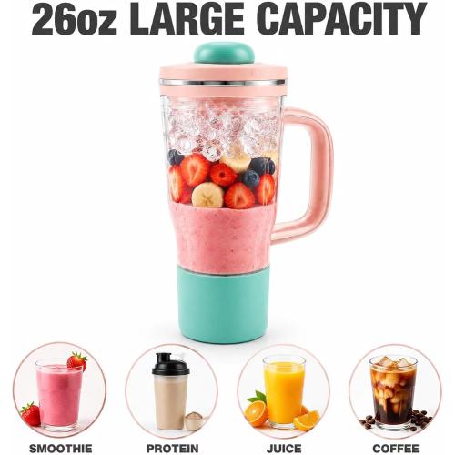 26oz Travel Cup with Lid for Ninja BlendBOSS Personal Blender