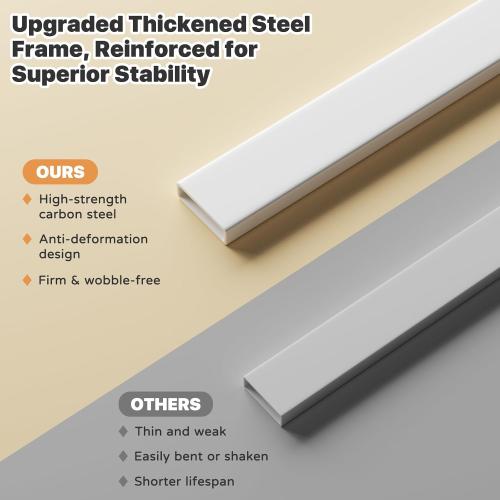3 Piece King Size Bed Rail for Toddlers, Upgraded Height Adjustable Baby Bed Rail Guard, Thickened Child Safety Bed Rails for King Size Beds