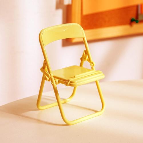 5Pcs Colourful Simulation Mini Folding Back Small Chair Model,Miniature Scene Accessories,Miniature Plastic Furniture Accessories Scene Props for Micro Landscape Dollhouse Furniture Mini Chair (1/12)