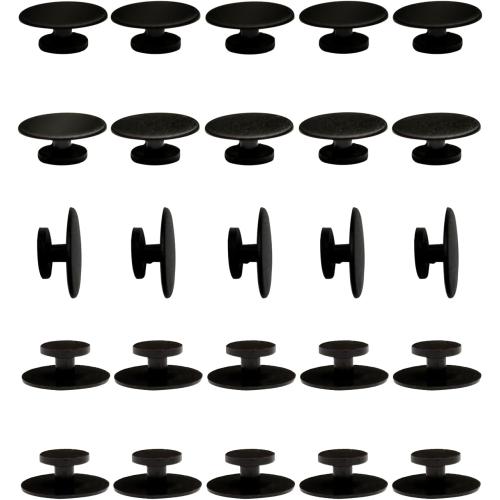 Lopau Charm Back Blank Bit Base for Bogg Bag, 25pcs DIY Accessory for Creating Custom Accessories and Charms for Bogg Bag, Simply Southern Beach Tote, No Adhesive