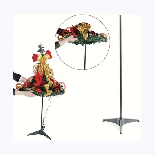 6 ft pre-lit Decorated Christmas Tree, 200 LED Warm Lights, Prelit pop-up Christmas Tree, Fully Decorated 66 Ornaments, Collapsible Pull Up Christmas Tree with Lights for Indoor Home Party Decor