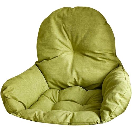 Swing Egg Hammock Chair Cushion Replacement for Bookstore, Library with Invisible Zipper Multifunctional Washable Removable, Green