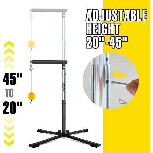 Baseball Softball Batting Tee with Tethered Ball, Auto Reset Baseball Swing Trainner, Softball Hitting Trainner, Height Adjustable 20-45 inches Hitting Tee Improve Swing Power,Accuracy