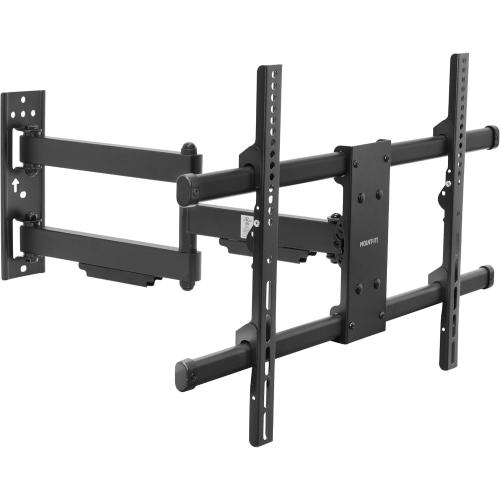 Mount-It! UL Certified Heavy Duty Full Motion TV Wall Mount for Most 37-80 Inch Flat Screen TVs, Wall Mount Bracket Max VESA 600x400, Holds up to 110lb, Full Motion TV Mount 55 inch, 65 inch, 80 inch