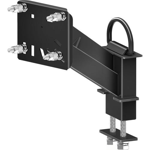 Stake Pocket Spare Tire Carrier,Spare Tire Mount Bracket for Trailer or Large Truck Engineering Vehicle,Fits 5 & 6 & 8 Lugs Wheels on 4.5'',4.75'',5.0,5.32,5.5,6.5,6.7,7.1 or 7.9 Bolt Patterns