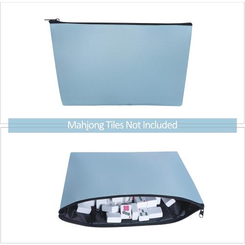 Jongyance Empty Mahjong Bag(Blue) with A Mahjong Tile Bag And A Rack Bag, Mah-jongg Carrying Bag, Mahjong Accessory‼️missing extra accessories?
