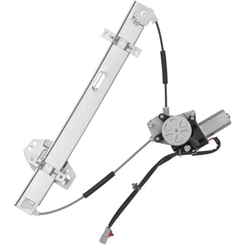 Obaee 741-766 Front Left Driver Side Power Window Regulator with Motor Compatible with Honda Accord 1998 1999 2000 2001 2002 Sedan Only, Replace OE 72250S84A02, 72250S84A03 (4 Pins)