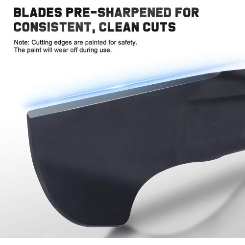 Cub Cadet 46 inch Mower Blades for 942-04244A MTD Cub Cade XT1 XT2 LT46 LTX1045 LTX1046 RZT L46 46 Deck Lawnmower Replace for 942-04290 942-04244 742-04244 High-Lift (2 Pack)