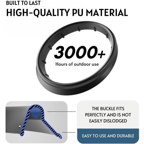 Portable Basketball Net – Easy Install Throw-and-Attach System for Rimless Hoops, Durable & Lightweight Design for Indoor/Outdoor Play