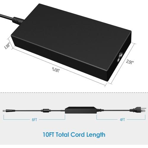 180W 130W AC Charger Fit for Dell Dock WD19 K20A001 D6000 D6000S Docking Station Dock WD15 K17A001 Thunderbolt Dock WD19TB WD19TBS TB15 TB16 TB18DC K16A K16A001 Power Adapter Supply